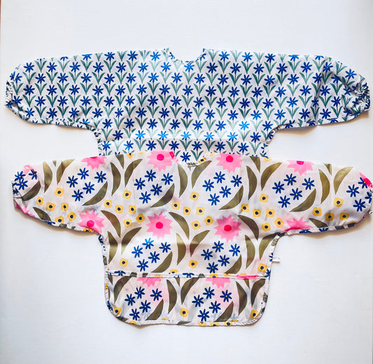 Floral Waterproof Weaning Bibs